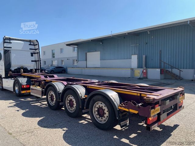Semi-remorque à carrosserie interchangeable DENNISON Extendable 1x20'/2x20' /1x40'  (( 6X ))