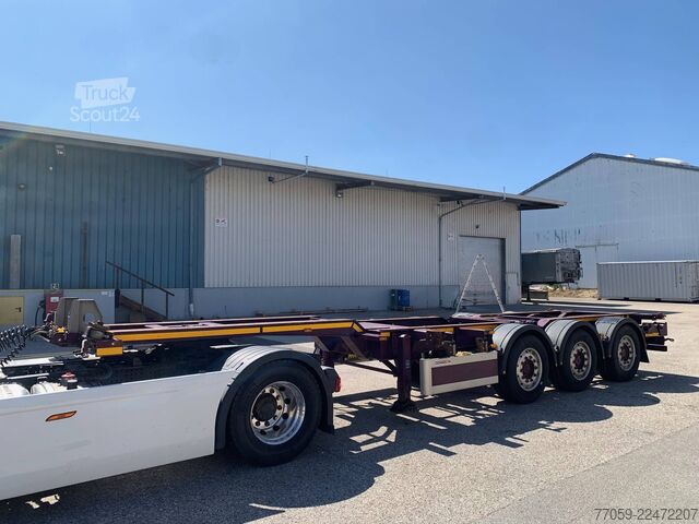 Semi-remorque à carrosserie interchangeable DENNISON Extendable 1x20'/2x20' /1x40'  (( 6X ))