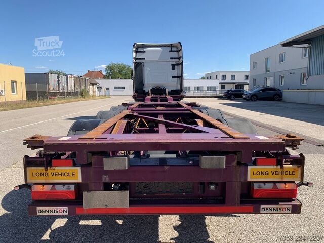 Semi-remorque à carrosserie interchangeable DENNISON Extendable 1x20'/2x20' /1x40'  (( 6X ))