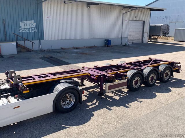 Semi-remorque à carrosserie interchangeable DENNISON Extendable 1x20'/2x20' /1x40'  (( 6X ))