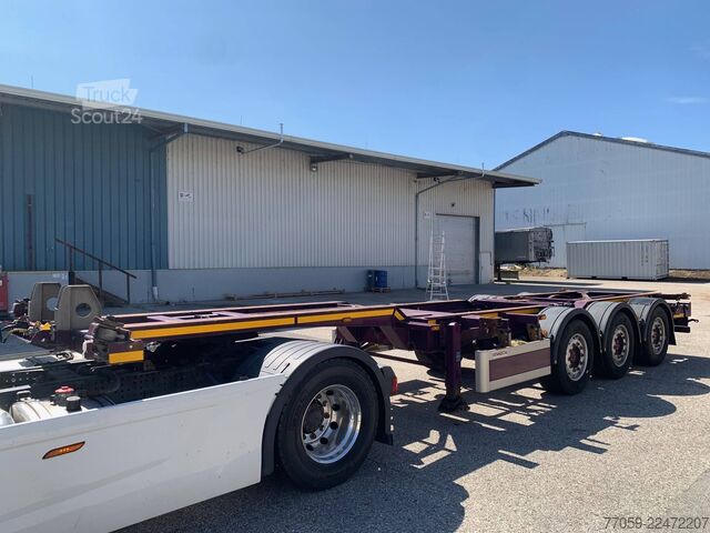 Semi-remorque à carrosserie interchangeable DENNISON Extendable 1x20'/2x20' /1x40'  (( 6X ))