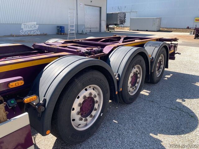 Semi-remorque à carrosserie interchangeable DENNISON Extendable 1x20'/2x20' /1x40'  (( 6X ))