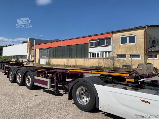 Semi-remorque à carrosserie interchangeable DENNISON Extendable 1x20'/2x20' /1x40'  (( 6X ))