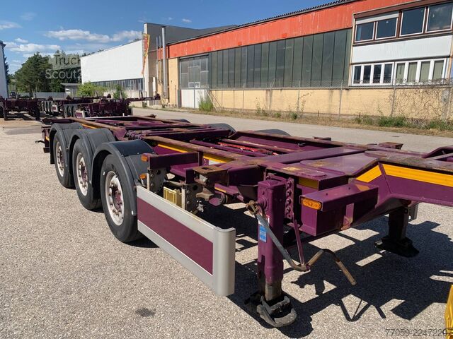 Semi-remorque à carrosserie interchangeable DENNISON Extendable 1x20'/2x20' /1x40'  (( 6X ))