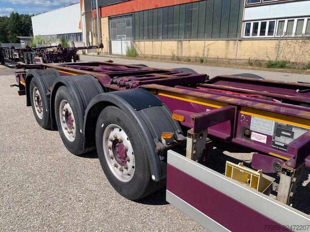 Semi-remorque à carrosserie interchangeable DENNISON Extendable 1x20'/2x20' /1x40'  (( 6X ))