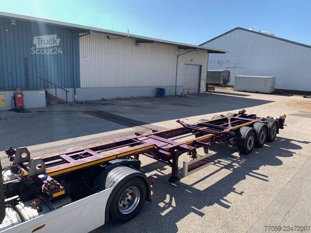 Semi-remorque à carrosserie interchangeable DENNISON Extendable 1x20'/2x20' /1x40'  (( 6X ))
