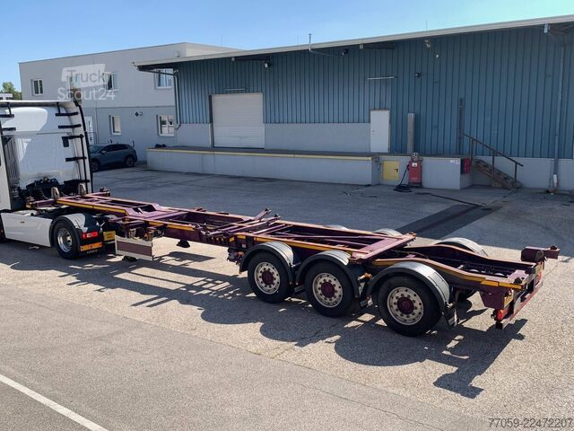 Semi-remorque à carrosserie interchangeable DENNISON Extendable 1x20'/2x20' /1x40'  (( 6X ))