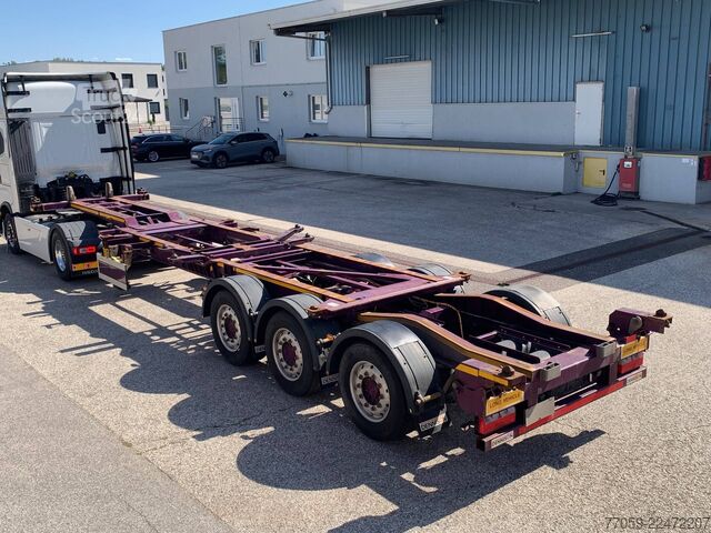 Semi-remorque à carrosserie interchangeable DENNISON Extendable 1x20'/2x20' /1x40'  (( 6X ))