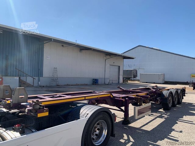 Semi-remorque à carrosserie interchangeable DENNISON Extendable 1x20'/2x20' /1x40'  (( 6X ))