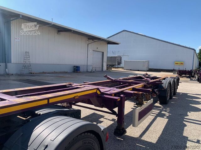 Semi-remorque à carrosserie interchangeable DENNISON Extendable 1x20'/2x20' /1x40'  (( 6X ))