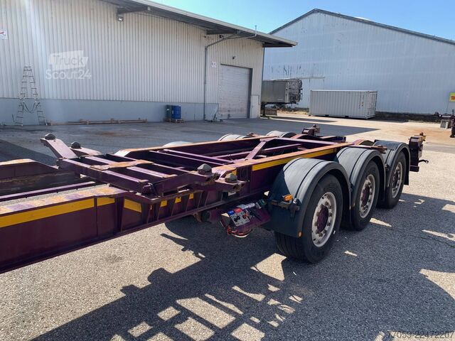 Semi-remorque à carrosserie interchangeable DENNISON Extendable 1x20'/2x20' /1x40'  (( 6X ))
