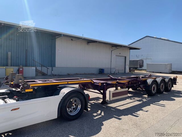 Semi-remorque à carrosserie interchangeable DENNISON Extendable 1x20'/2x20' /1x40'  (( 6X ))