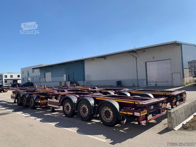 Semi-remorque à carrosserie interchangeable DENNISON Extendable 1x20'/2x20' /1x40'  (( 6X ))