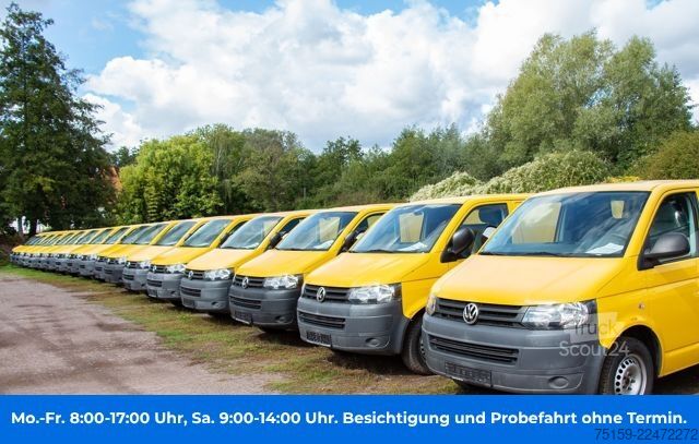 Κλειστό βαν VW T5 Transporter 2.0 TDI 2xSCHIEBETÜR PARKTRONIK EURO-5 CoC