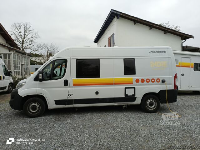 Caravane/camping-car Fiat Ducato Weinsberg Carabus 600 K | 2023 | EURO 6 | Venditore professionale