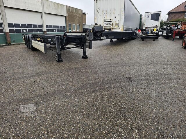 Transport de conteneurs KRONE SD | ALL CONNECTIONS | BPW DISC | BELGIUM TUV 0...