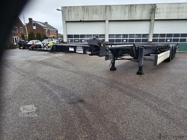 Transport de conteneurs KRONE SD | ALL CONNECTIONS | BPW DISC | BELGIUM TUV 0...