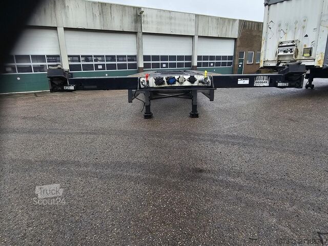 Transport de conteneurs KRONE SD | ALL CONNECTIONS | BPW DISC | BELGIUM TUV 0...