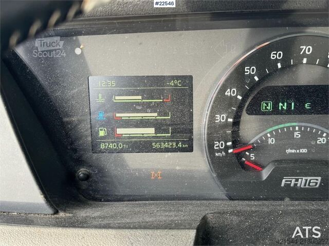 Tømmertransportør Volvo FH16 750 6x4 Timber Truck with Loglift F108S