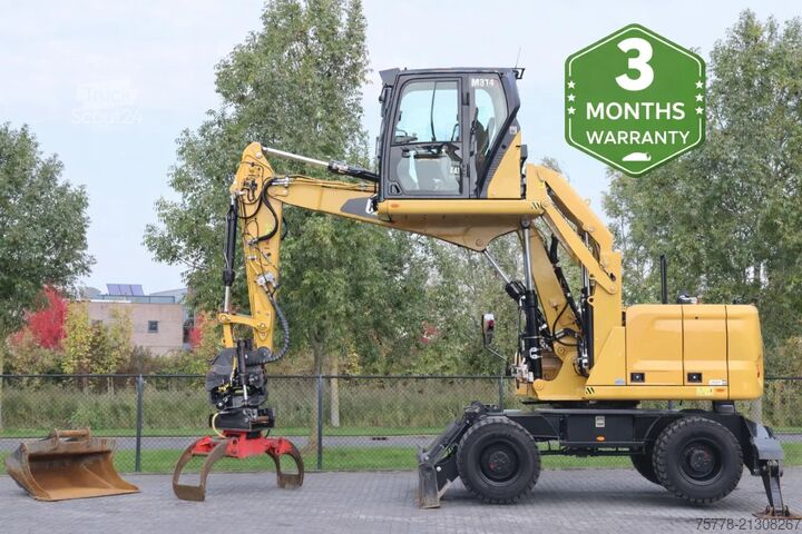 Stroj za ravnanje z materialom Caterpillar M314 07A | ELEVATING GRAB | ROTOTILT | BSS | GR...