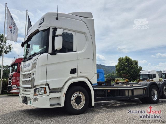 Камион със сменяема надстройка Scania R 450 B6x2*4NB Lenkachse Multi BDF !!