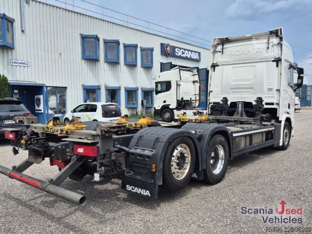 Камион със сменяема надстройка Scania R 450 B6x2*4NB Lenkachse Multi BDF !!