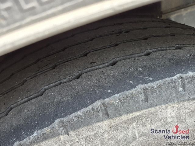 Открытый полуприцеп Meusburger MPS 3 - Lenkachsen - Baustoff