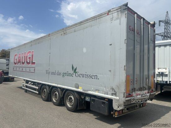 Yürüyen tabanlı yarı römork STAS SCHUBBODEN  S300 ZX, LIFTACHSE, FUNK 10MM BODEN