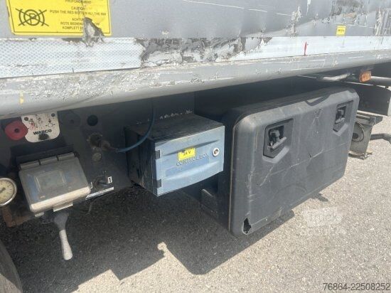 Yürüyen tabanlı yarı römork STAS SCHUBBODEN  S300 ZX, LIFTACHSE, FUNK 10MM BODEN