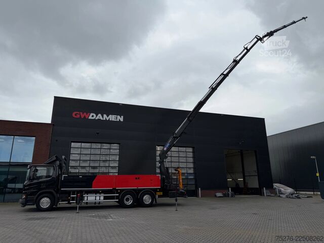 Kranwagen Scania P370 XT 6x2 HMF 3220-K6+Fly jib FJ600-K3 Euro 6D