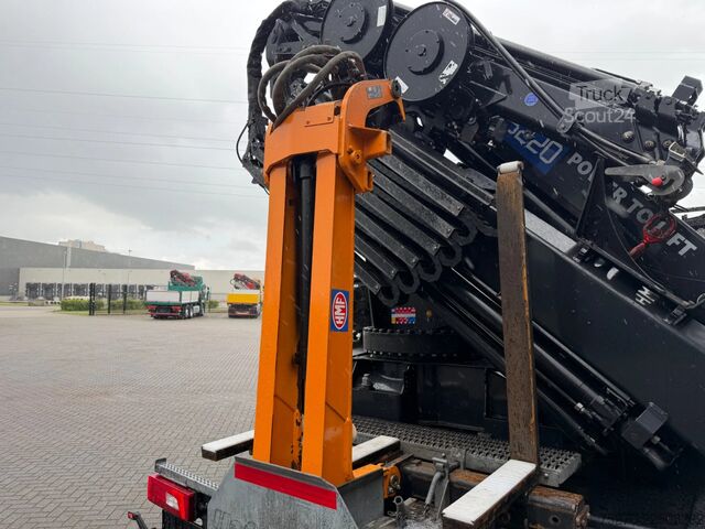 Kranwagen Scania P370 XT 6x2 HMF 3220-K6+Fly jib FJ600-K3 Euro 6D