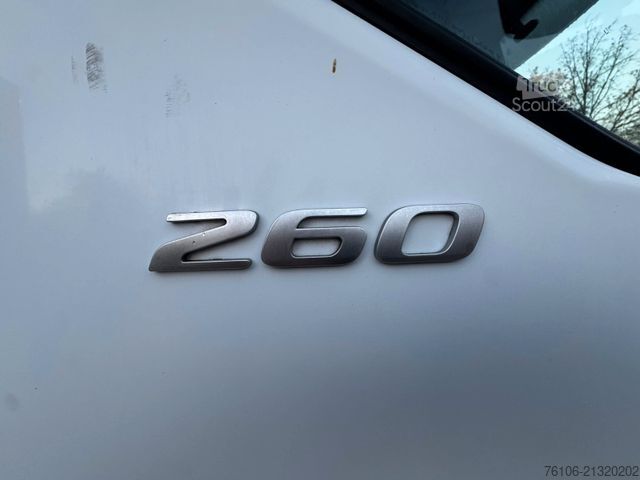 Chłodnia (samochód ciężarowy) DAF LF 16.260 Tiefkühlkoffer mit Ladebordwand