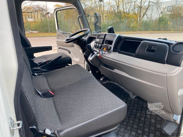 Camião de caixa fechada FUSO Canter 9C18 Koffer mit Ladebordwand