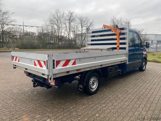 Pick-up bestelwagen MAN TGE 3.180 Pristche mit Kran *Doppelkabine*Ahk*