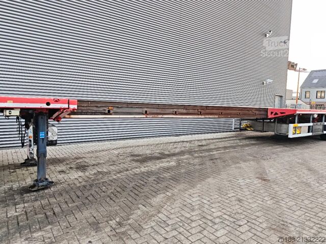 Remorque à plate-forme Faymonville SPZ-3A Powersteering 8 Meter Extandable!