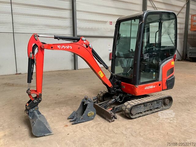 Minigraafmachine Kubota KX 016-4