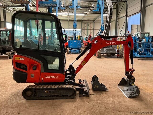 Minigraafmachine Kubota KX 016-4