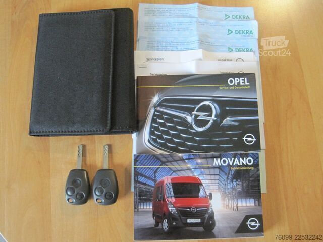 Furgone cassonato alto + lungo Opel Movano 2,3 D L2H2 Schwingsitz 270° Türen