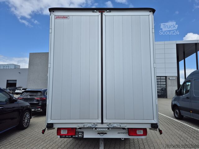 Transporter mit Pritsche & Plane Mercedes-Benz Sprinter 317 Pritsche+Plane mit Tueren