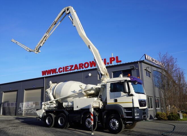 Mešalna črpalka MAN TGS 32.400 8x4 Concrete Mixer Pump truck
