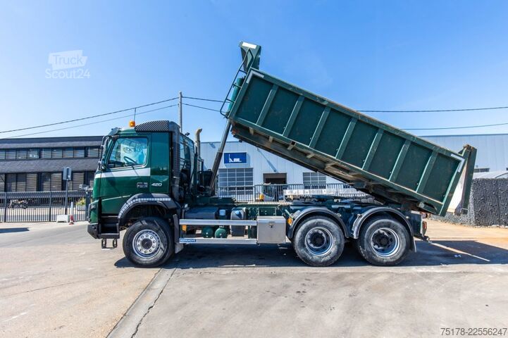 Benne VOLVO FMX 420 -6x6 - TIPPER / TRACTOR