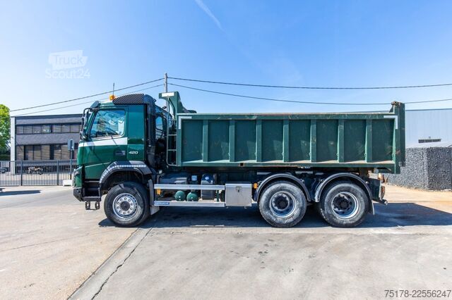 Camion de gunoi VOLVO FMX 420 -6x6 - TIPPER / TRACTOR