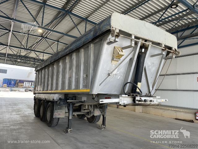 Kippipuoliperävaunu  Tipper Alu-square sided body 22m³