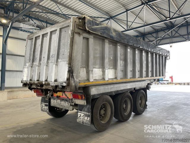 Kippipuoliperävaunu  Tipper Alu-square sided body 22m³