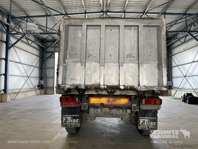 Kippipuoliperävaunu  Tipper Alu-square sided body 22m³