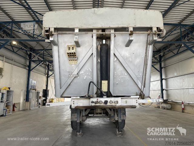 Kippipuoliperävaunu  Tipper Alu-square sided body 22m³