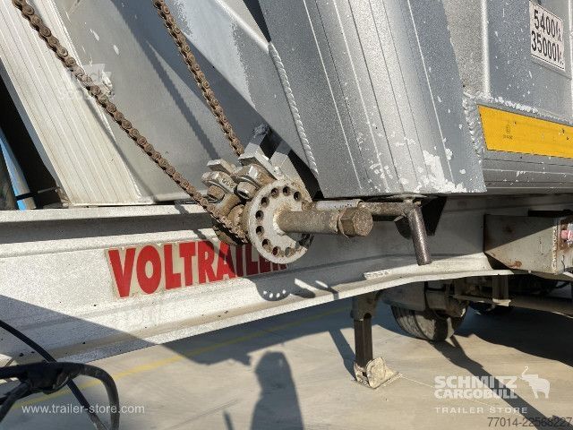 Kippipuoliperävaunu  Tipper Alu-square sided body 22m³