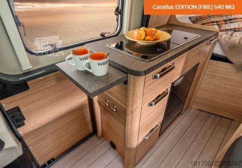 Obytné vozidlo Weinsberg CaraBus GREY 540 MQ EDITION [FIRE] *TraumMobil*Rahmenfenster*