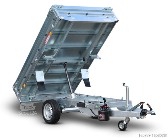 Trīspusējā pašizgāzēja piekabe WOERMANN Limited RK 1526/150