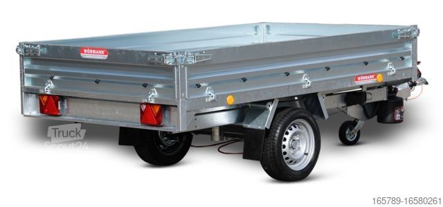 Trīspusējā pašizgāzēja piekabe WOERMANN Limited RK 1526/150